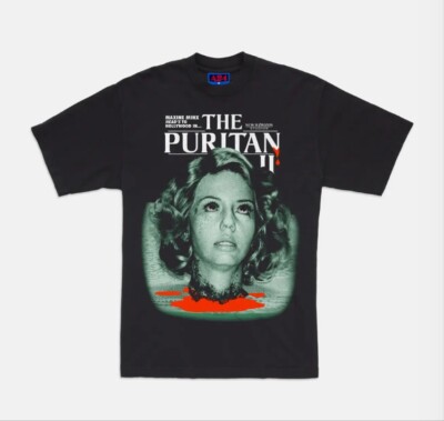 A24 Exclusive Maxxxine Minx Limited Puritan 2 T-shirt XL Mia Goth SOLD-OUT New