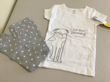 Carter's Girls Dog Puppy Pajama 2pc Set Snug fit White Toddler Kids many sizes