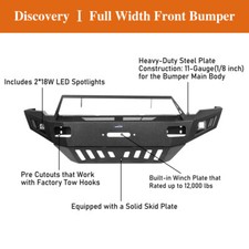 Sturdy Steel Frontrear Bumper Wled Lights For Dodge Ram 25003500 2010-2018