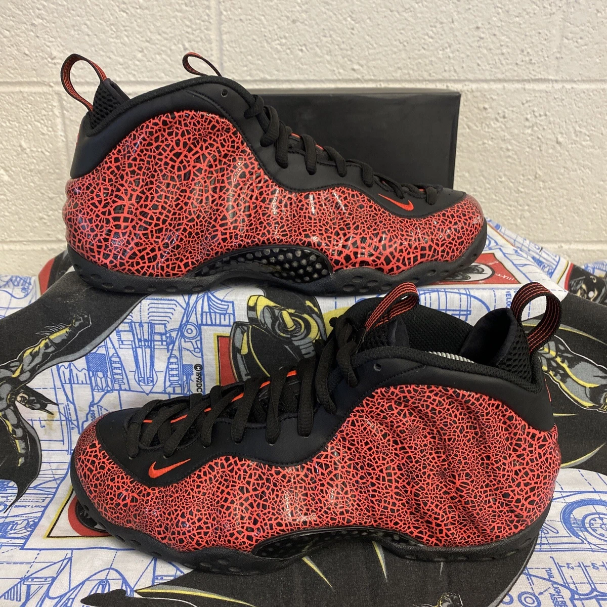 magma lava foamposite