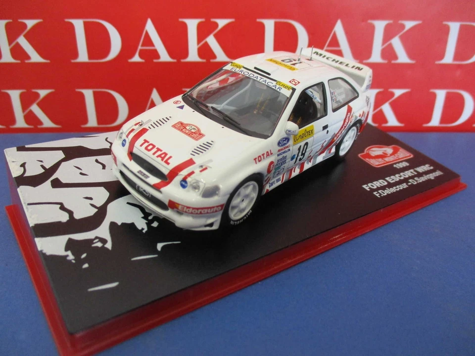 Die cast 1/43 Modellino Auto Ford Escort WRC Rally Monte Carlo 1999 F. Delecour - Immagine 2 di 4