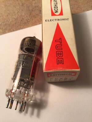 RAYTHEON 6DX8/ECL84 Tube, Tests 120% Both Sections, NIB Made In JAPAN