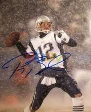 TOM BRADY New England PATRIOTS Signed 8x10 Autographed Photo reprint