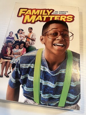 Family Matters: The Complete First Season (DVD, 2010) Jaleel White  (1989-1990) 883929102839|