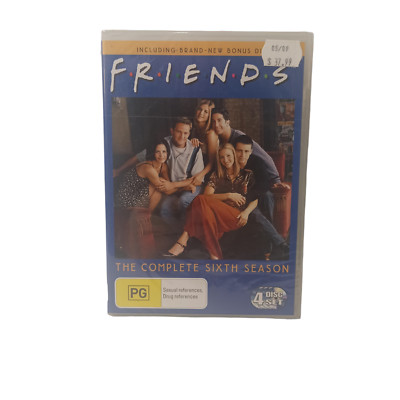 Friends Complete Season 6 (DVD) American TV Series Sitcom Drama Comedy Buddy