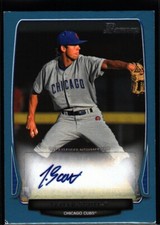 2013 Bowman #BPA-TS Tayler Scott Prospect Autographs /500 Blur