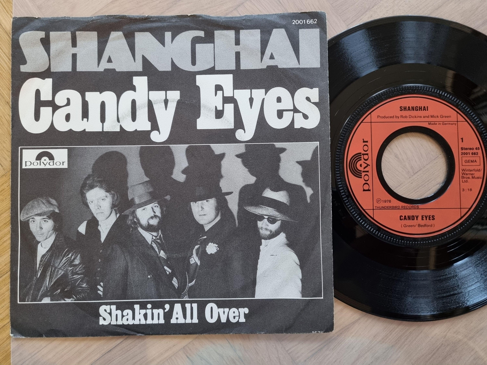 7"" Single Shanghai - Candy eyes Vinyl Germany