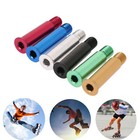 8× Aluminium Inline Skate Axles Roller 34mm Blade Screws Skating Shoe Wheel Bolt