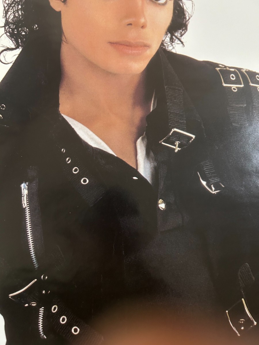 Michael jackson / Bad 1987 Epic Sony Japan Original Promo Poster