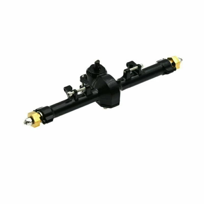 Nueva pieza de actualización de oruga hágalo usted mismo eje trasero delantero para 1/24 axial SCX24 AXI00001 4x4 Foto 3 de 4