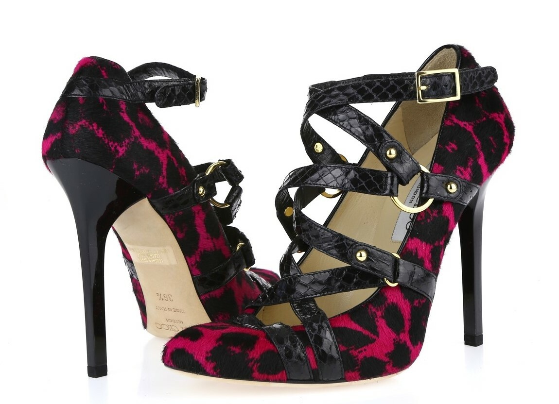 leopard stiletto heels