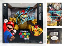 Jack Black Signed Super Mario Bros FIRE BREATHING BOWSER Figure PROOF JSA Jakks