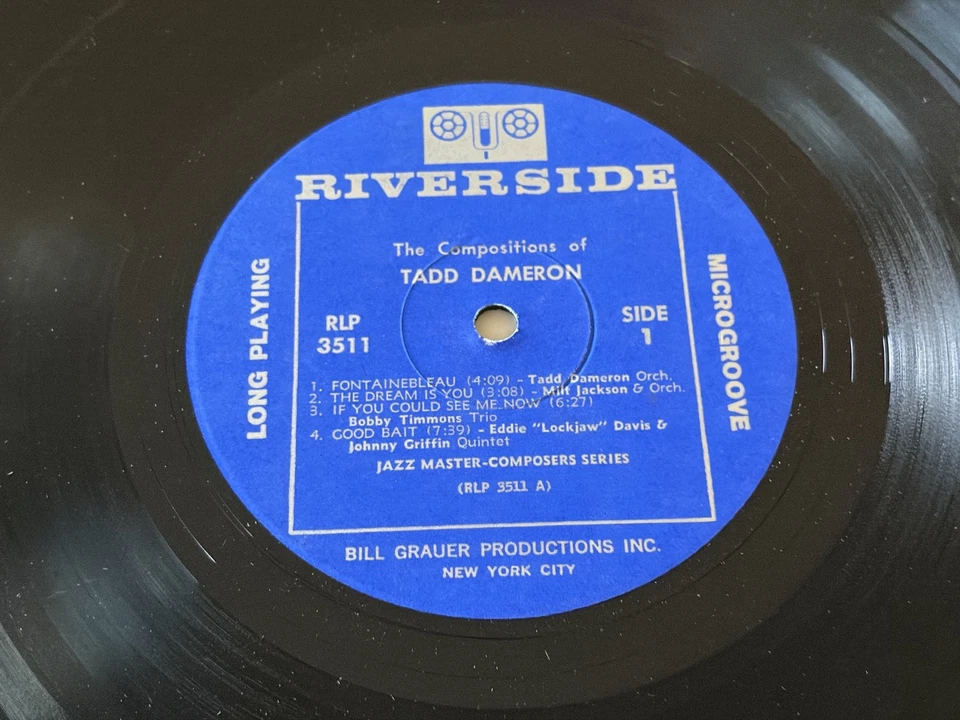 The Compositions Of Tadd Dameron W/ Milt Jackson, Bill Evans, Bobby Timmons LP - Image 3 of 4