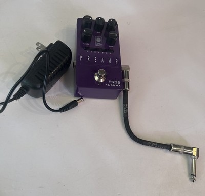 FLAMMA FS06 Digital Preamp Pedal Guitar Pedal with 7 Preamp Models, Tested
