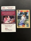 Wade Boggs Signed Autographed Baseball Card JSA Certified Authentic