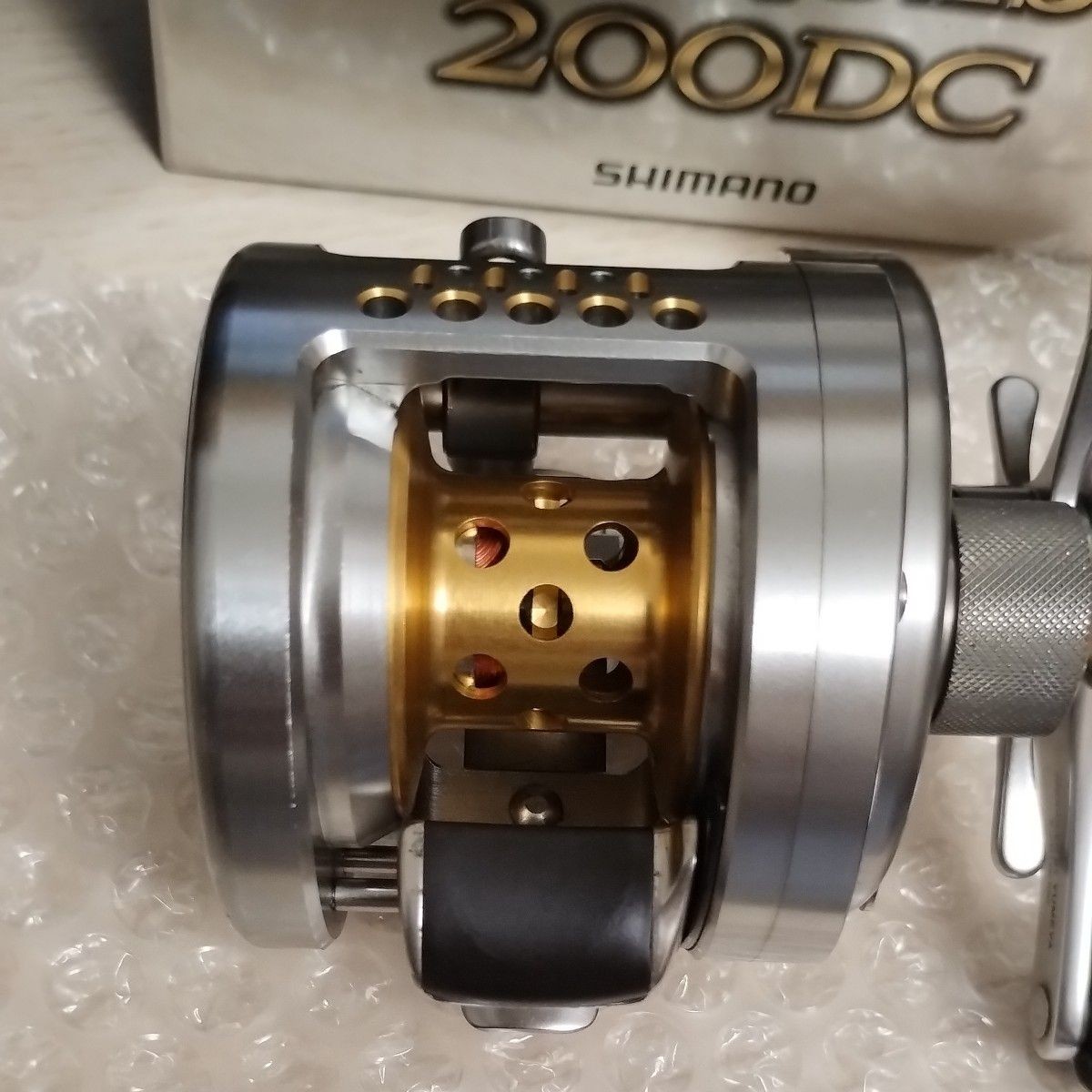 Shimano Calcutta Conquest 200DC Baitcasting Reel DC Brake Fishing
