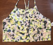 Old Navy Racer Back Sports Bra Activewear Women Plus Size XXL Removable Pads NEW