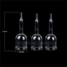 Vaccum Cupping Glass Cup Replacement Attachment For Vacuum Breast Beauty Machine