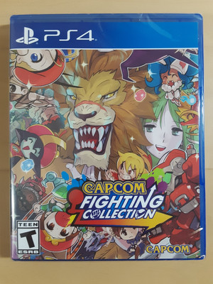 Capcom Fighting Collection Playstation 4 PS4 (PLEASE READ) -Ships in a Box!