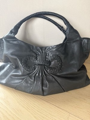 Salvatore Ferragamo Damen Tasche, Leder, schwarz