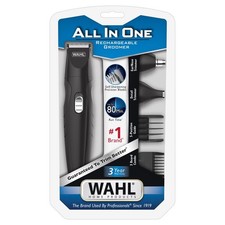 Wahl All-In-One Beard Grooming System Cordless 13pc Kit w/ Case