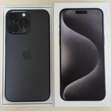 Apple iPhone 15 Pro Max 256GB Black - AppleCare+ Included