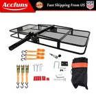 70'×30'×6' Hitch Mount Cargo Rack Tow Hitch Cargo Carrier 500lbs Bag 40 Cu.Ft.