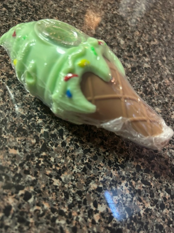 Ice Cream Cone Tobacco Pipe