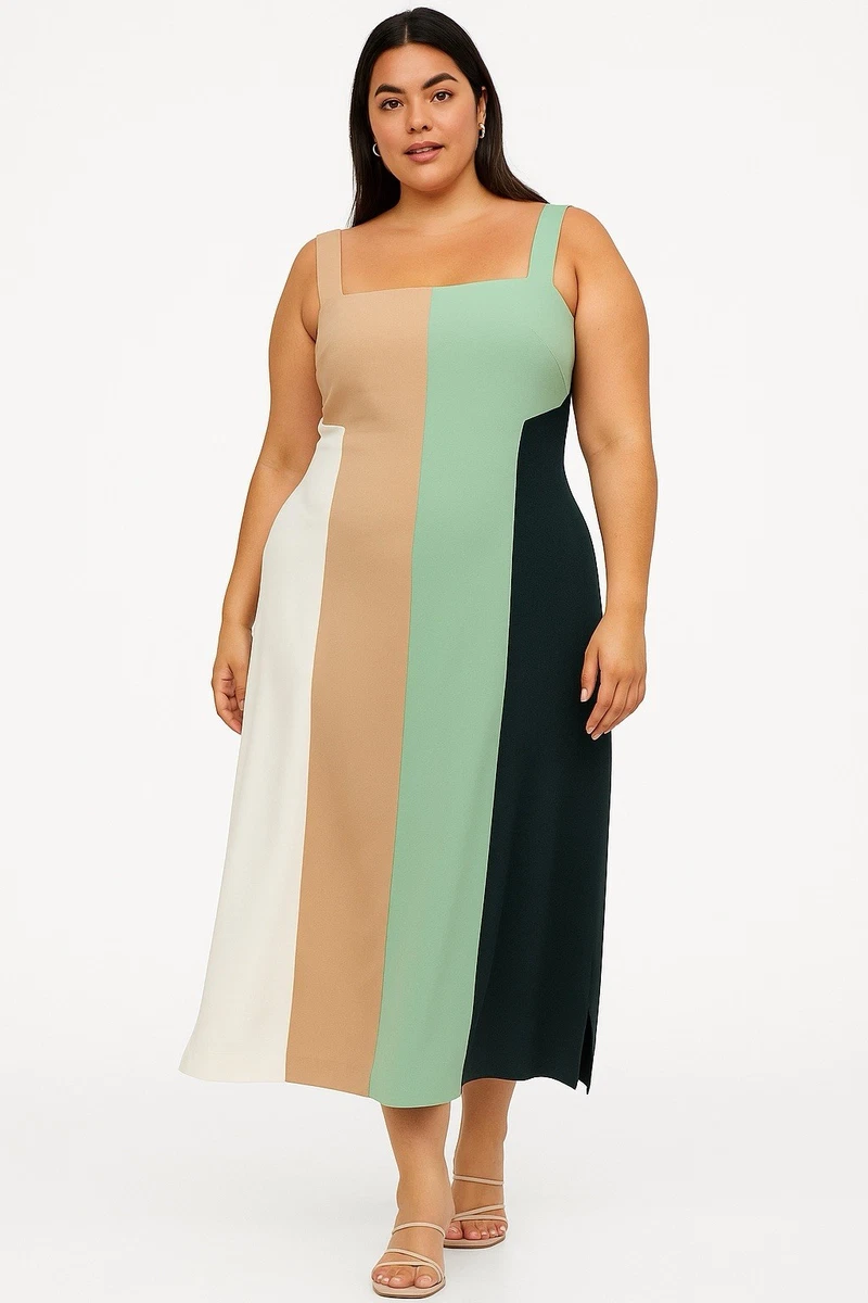 midi dress flowy Flowy Tiered Midi Dress Mustard / L main image 0