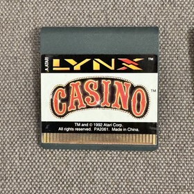 Atari Lynx II 2 Console System For Parts or Repair w/Battery Cover w games