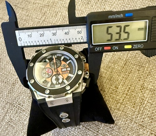 ✅ GV2 BY GEVRIL Corsaro Cronografo Automatico-Orologio Svizzero 53,5 mm-Limitato RARO ✅ - Foto 18 di 21