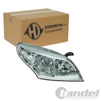 Diederichs Halogen Scheinwerfer Mit LWR Chrom Rechts Passend FüR Renault Megane