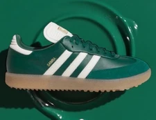 adidas Samba Golf Shoes Collegiate Green Off White Gum4 JP8652 Sizes