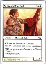 Seasoned Marshal U 9th Edition Magic the Gathering MTG LP