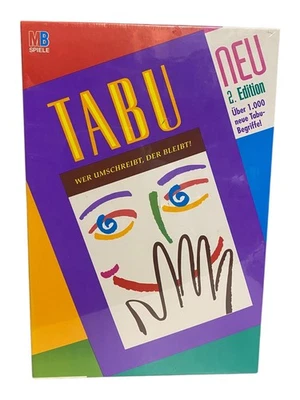 TABU Wer umschreibt, der bleibt! MB Spiele 2.Edition Neu in Folie sealed OVP - Bild 1 von 4