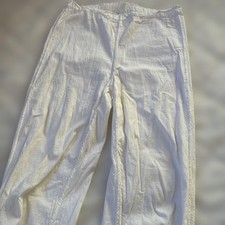 USED ISSEY MIYAKE ME WHITE SMART PANTS GOOD