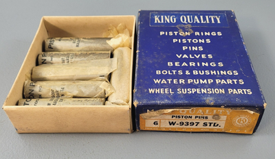 #ad #ad 6 New NOS PISTON PINS King Parts W9397 STD Vintage Parts $29.99