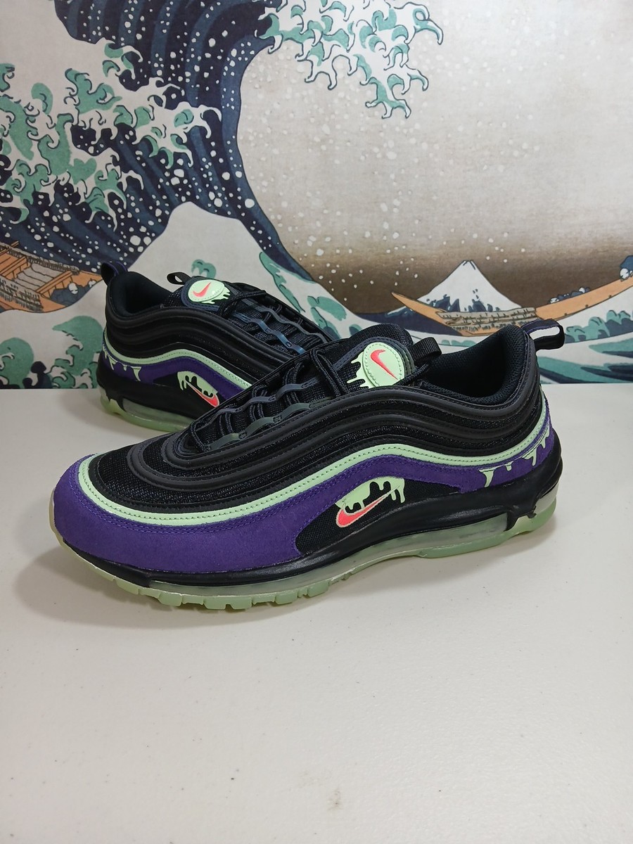 Nike Air Max 97 Halloween Slime Sz 12 | eBay