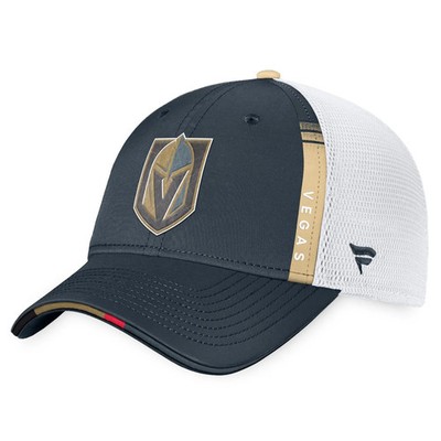 Vegas Golden Knights NHL Fanatics 2022 Draft Authentic Pro On Stage Trucker Cap