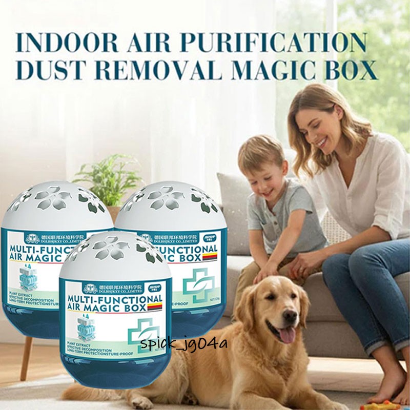 1-5 PCS Indoor Air Purification Magic Box, Multi-functional Dust Removal