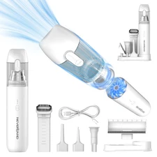 NEVERLAND 4-in-1 Car Vacuum Cleaner Portable Handheld Cordless Type-C Charge US