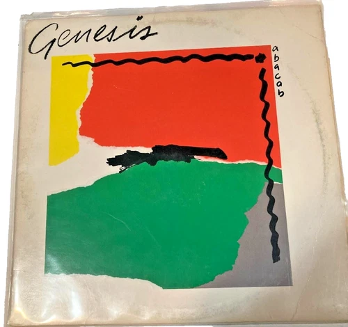 Genesis Abacab Vinyl Record LP 1981 Album Atlantic Pop Rock SD 19313