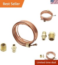 Automotive 72 Oil Pressure Gauge Tubing Kit With Durable Copper Components Automotive 72 Oil Pressure Gauge Tubing Kit With Durable Copper Components