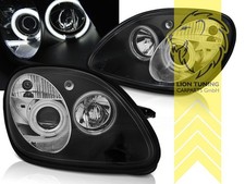 CCFL Angel Eyes Scheinwerfer für Mercedes Benz SLK R170 schwarz CCFL Angel Eyes Scheinwerfer für Mercedes Benz SLK R170 schwarz