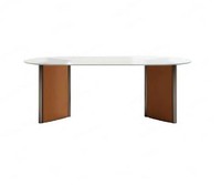 Esszimmer Tisch Ovaler Designer Luxus Tische Holz Modern 200X100 Oval