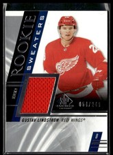 2020-21 SP Game Used Rookie Sweaters Gustav Lindstrom 054/249 #RS-GL