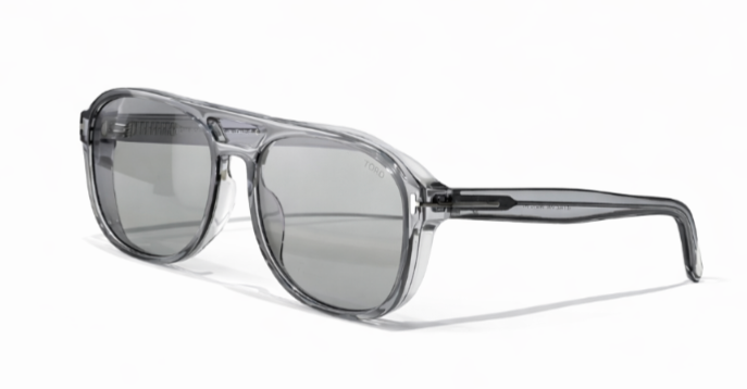 Tom Ford Rosco Sunglasses TF1022 Gray 58-16-140mm With Case  display picture 3