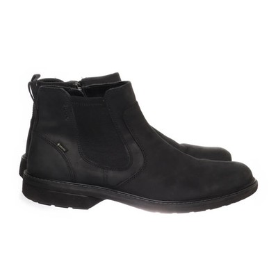 Ecco, Boots, Größe: 46, Schwarz, Leder, Herren #F9V