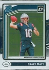 Drake Maye 2024 Panini Donruss Optic Rated Rookie Base #229 RC Patriots SB60