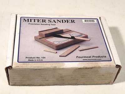 Vintage Fourmost Products Miter Sander Precision Sanding Tool No 154 Made In USA